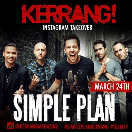 Kerrang Magazine - Take Over - Simple Plan