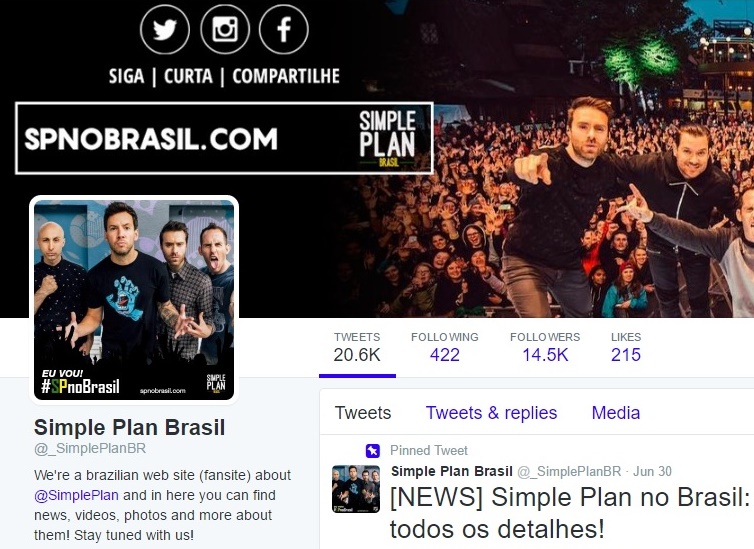 Simple Plan no Brasil Pré Venda Desconto Exclusivo